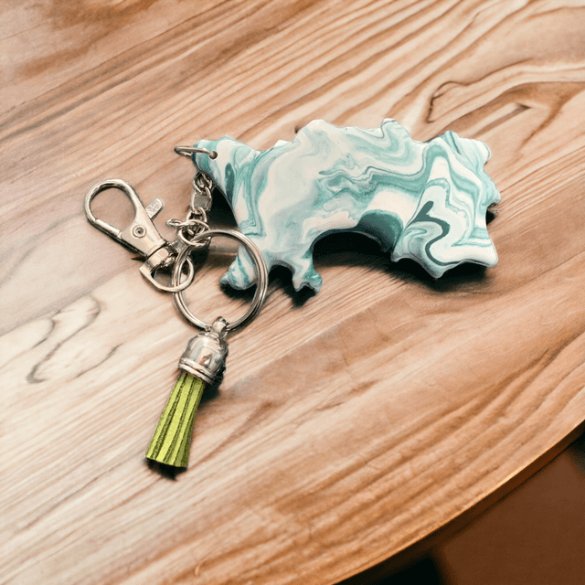 Jersey Keyring