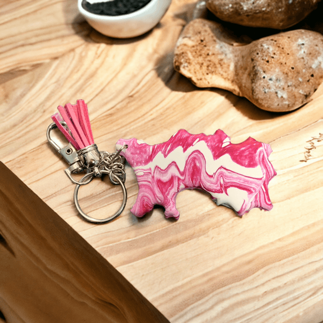 Jersey Keyring