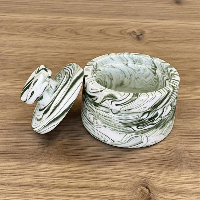 Small lidded pot